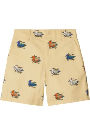 Burberry Shorts con motivo de pato