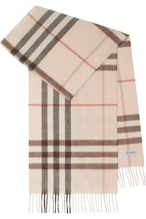 Burberry Bufanda de cachemira con motivo de cuadros
