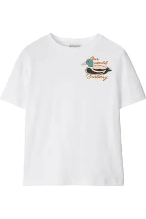 Burberry Playera con estampado en el pecho