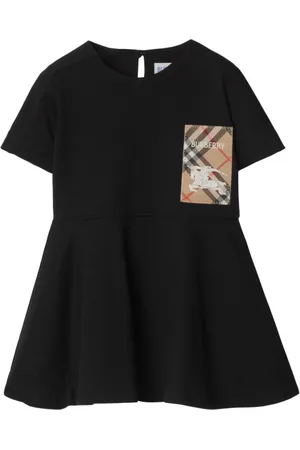 Burberry Vestido con etiqueta del logo