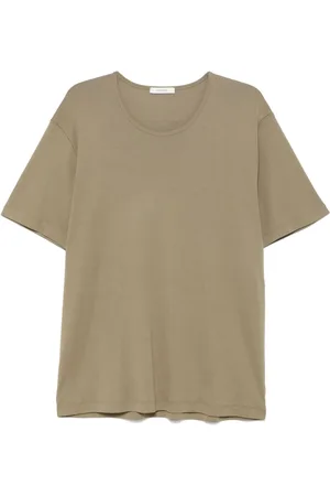LEMAIRE Playera con cuello en U