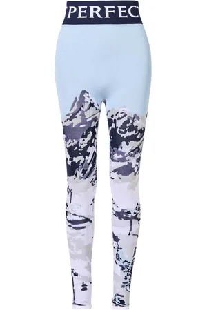 Perfect Moment Leggins con paisaje en jacquard