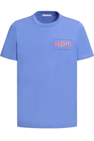 Marni Playera con logo de parche