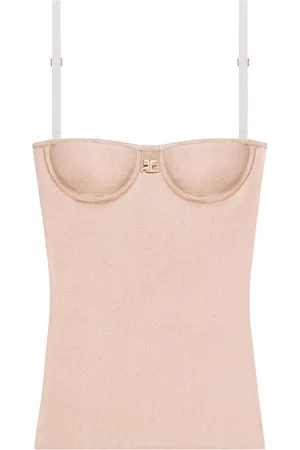 Courrèges Top con diseño entrelazado