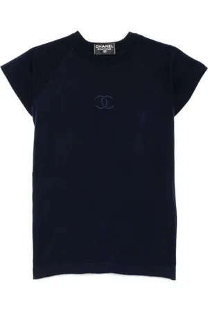 CHANEL Camiseta tejida 1990-2000