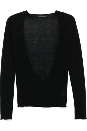 YOHJI YAMAMOTO Top de tejido fino 2010