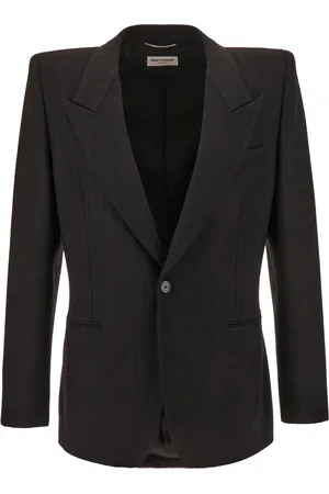 Saint Laurent Blazer Grain de Poudre con botones