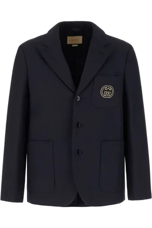 Gucci Blazer capitonado con motivo Interlocking G