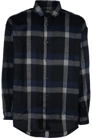 Emporio Armani Camisa con cuadros estampados