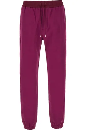 Saint Laurent Pants con logo bordado