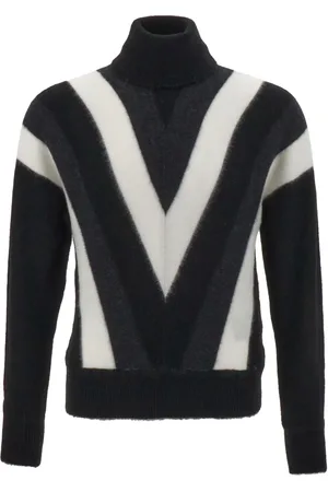 Saint Laurent Suéter con estampado gráfico
