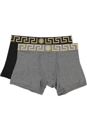 VERSACE Pack de dos bóxeres con motivo Greca en la pretina