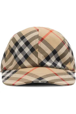 Burberry Gorra con motivo de cuadros
