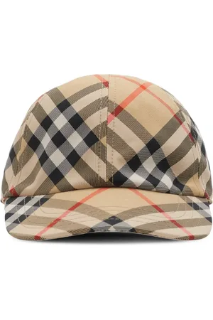 Burberry Gorra con motivo de cuadros