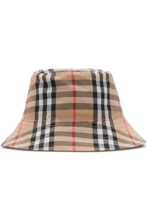 Burberry Gorro de pescador con motivo de cuadros