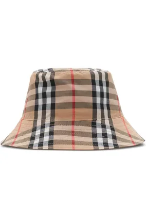 Burberry Gorro de pescador con motivo de cuadros