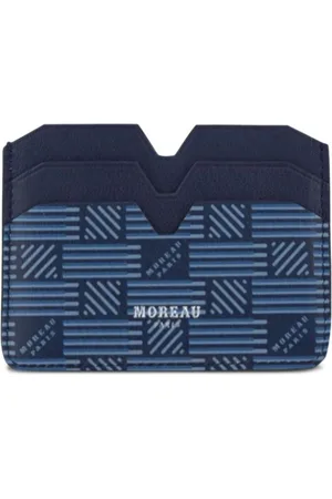 MOREAU Tarjetero con logo estampado