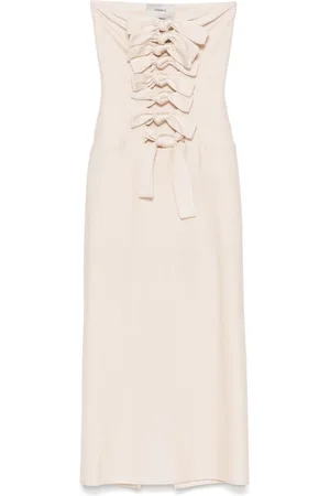 COPERNI Vestido midi con detalle de nudo