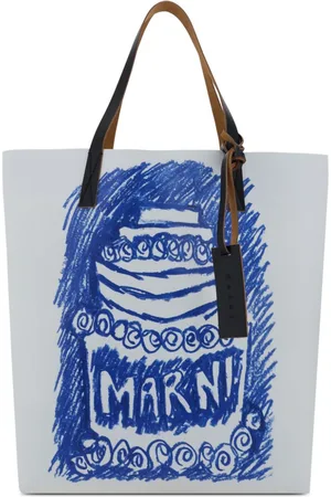 Marni Tote con logo estampado