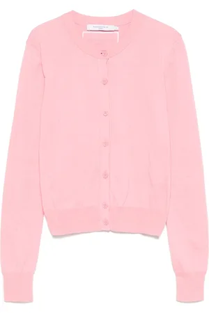 Maison Kitsuné Cárdigan con parche del logo