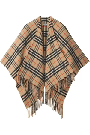Burberry Capa con motivo de cuadros