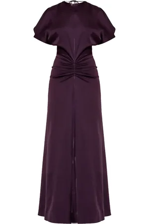 Victoria Beckham Vestido de fiesta con cintura fruncida