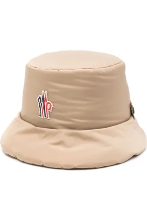 Moncler Gorro de pescador con parche del logo