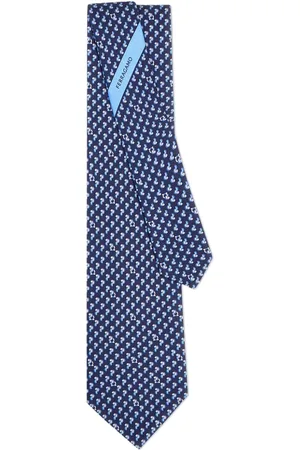 Salvatore Ferragamo Corbata estampada