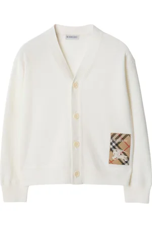 Burberry Cárdigan con motivo de cuadros