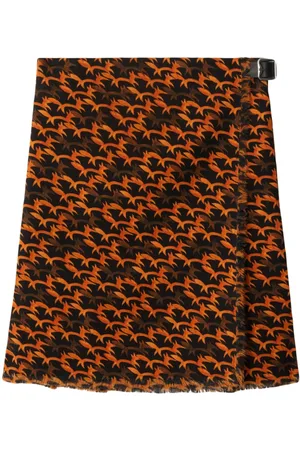 Burberry Falda con motivo Fox
