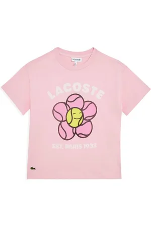 Lacoste Playera con estampado floral
