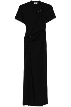 Paco rabanne Vestido midi de tejido jersey