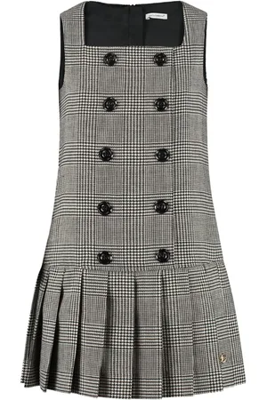 Dolce & Gabbana Vestido con motivo de cuadros