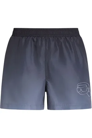 Karl Lagerfeld Shorts de playa Ikon con efecto degradado