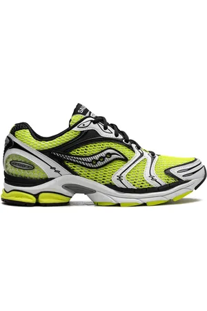 Saucony "tenis Progrid Triumph 4 ""Neon Yellow"""