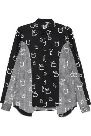 Comme des Garçons Camisa con estampado gráfico