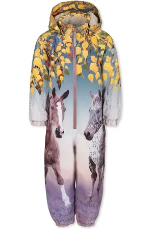 Molo Traje para nieve con estampado abstracto