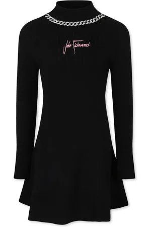 John Richmond Vestido con logo estampado