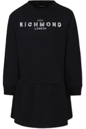 John Richmond Vestido con logo estampado