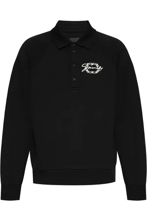 Givenchy Playera tipo polo con logo bordado