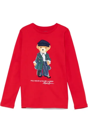 Ralph Lauren Playera con motivo Polo Bear