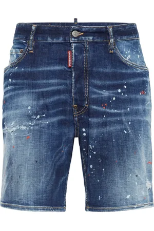 Dsquared2 Shorts con motivo de salpicaduras de pintura