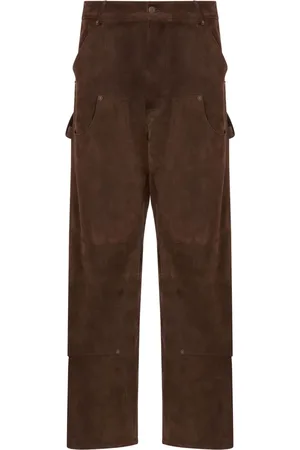 Moschino Pantalones de gamuza