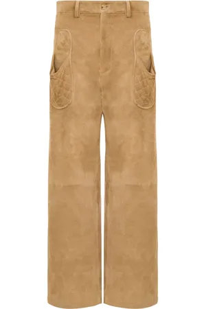 Moschino Pantalones de gamuza