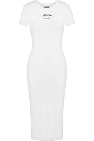 Moschino Vestido midi con diseño estampado