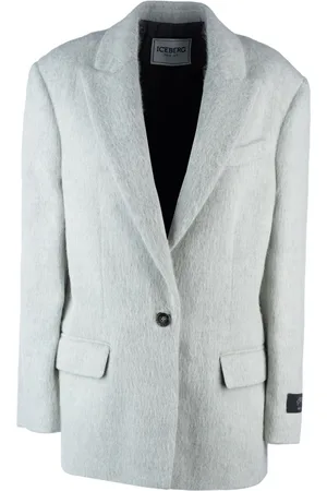 Iceberg Blazer con acabado cepillado