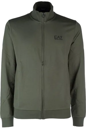 EA7 Sudadera con logo bordado