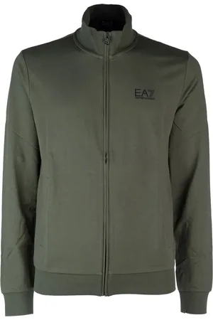 EA7 Sudadera con logo bordado