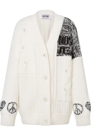 Moschino Cárdigan en tejido de ochos