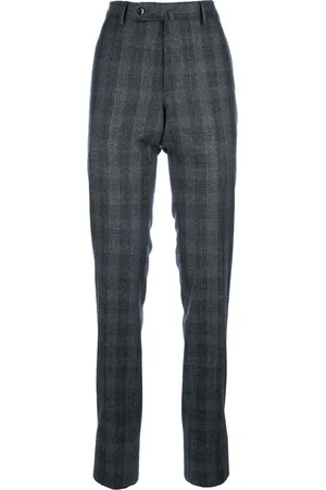 PT Torino Pantalones con motivo de cuadros príncipe de Gales